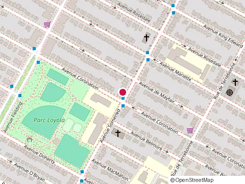 Location of Aluminium Bella Vista / Bella Vista Aluminum at 6957 avenue Somerled, Montréal
