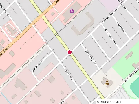 Location of Aluminium Design Tm Inc. at 750 Rue Saint-Alphonse N, Thetford Mines