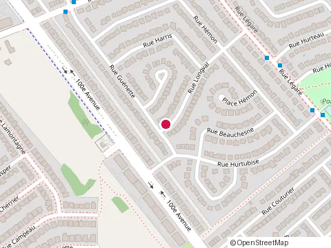 Location of Aluminium G Filion at 5001 Rue Guénette, Laval