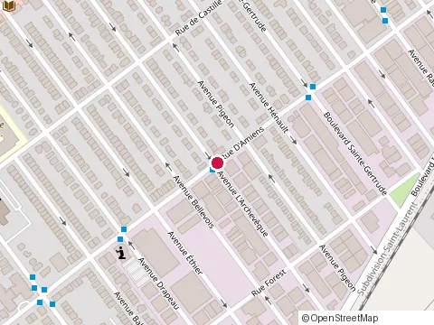 Location of Aluminium Itabec at 10561 avenue l'Archeveque, Montreal-Nord