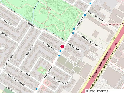 Location of Alvaro Caterina Dr at 6075 Rue Jarry E, Saint-Léonard