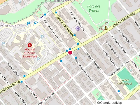 Location of Am2 Peinture at A-965 Ch Sainte-Foy, Québec