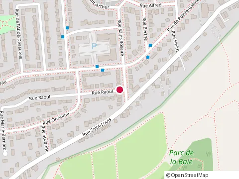 Location of Amag Chasse et Pêche at 33 Rue Raoul, Gatineau