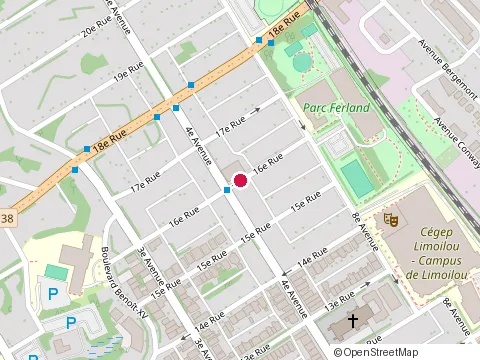 Location of Amalgame Design at 691 16E Rue, Québec
