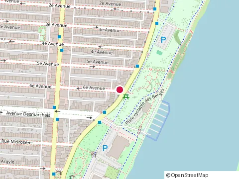 Location of Amar Peinture at 64, 6E Av, Verdun