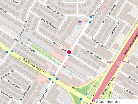 Location of Ambri at 4929 Rue Jarry E, Saint-Léonard
