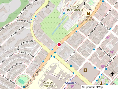 Location of Amelie Sutter Artiste Peintre at A-2580 Rue Sherbrooke E, Montréal