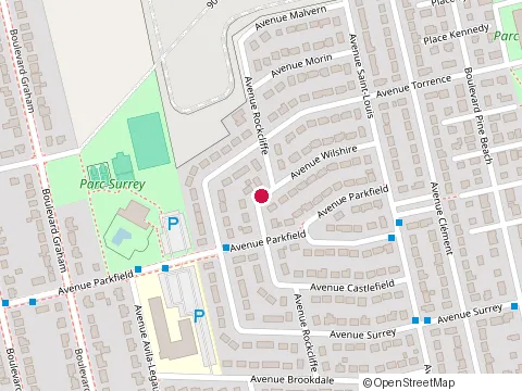 Location of Ameliorations Reno-Rite Home at 1790 avenue Wilshire, Dorval