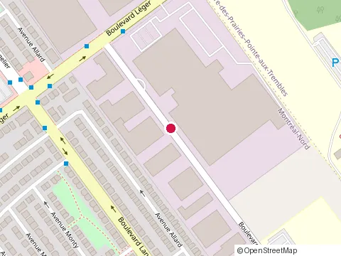 Location of Amenagement Hudon at 12345 Albert-Hudon, Montreal-Nord