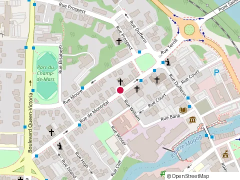 Location of Amenagement Leblanc at C-224, Rue de Montreal, Sherbrooke