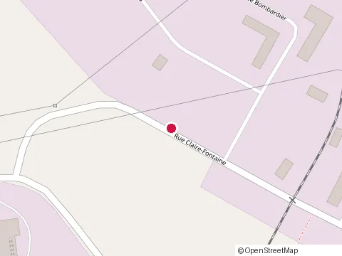 Location of Amenagement Location Mrl at 140 Rue Claire Fontaine, Alma