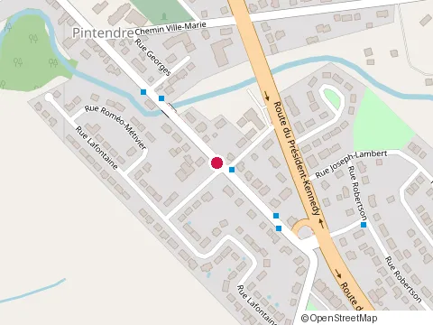 Location of Amenagement Marosa at 856 chemin Pintendre, Levis