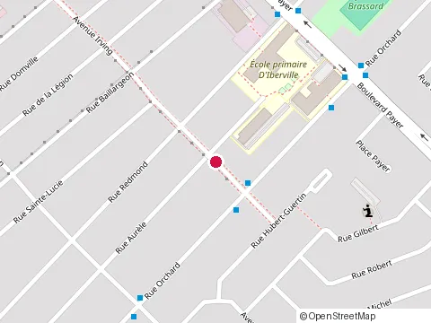 Location of Aménagement Pavex Inc. at avenue Irving Saint-Hubert 5565, Saint-Hubert
