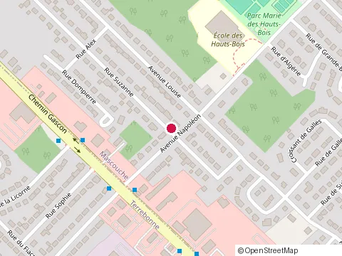 Location of Aménagement Paysager Bl at 1141 Rue Suzanne, Mascouche