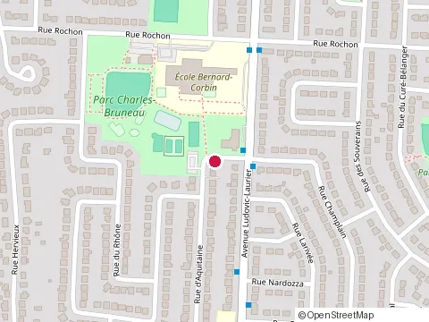 Location of Amenagement Rds at 1674 Rue d'Aquitaine, Terrebonne