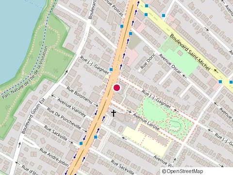 Location of Aménagement Royal Jardin Inc. at 2850 Boulevard Henri-Bourassa E, Montréal