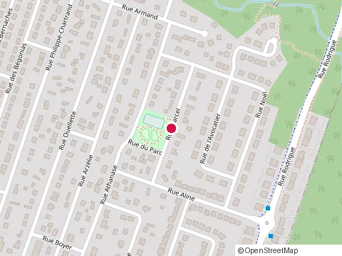 Location of Aménagements Béton at 1241 Rue Ouellette, Terrebonne