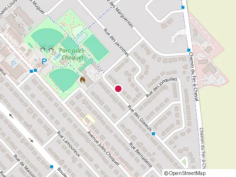 Location of Amenagements des Jacinthes Inc. at 384 Rue des Jacinthes, Sainte-Julie