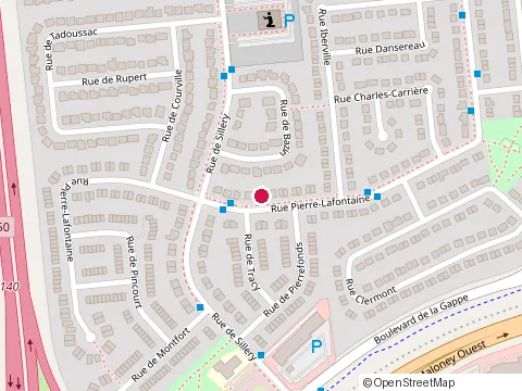 Location of Amenagements Marcotte Inc at 384, Rue Pierre-Lafontaine, Gatineau