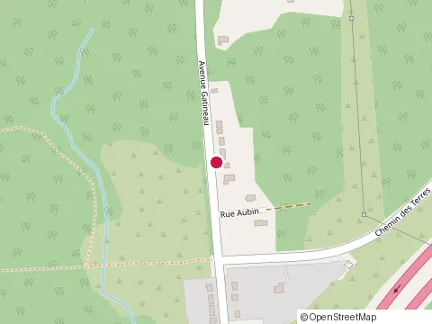 Emplacement de Aménagements Marcotte Inc au 466 avenue Gatineau, Gatineau