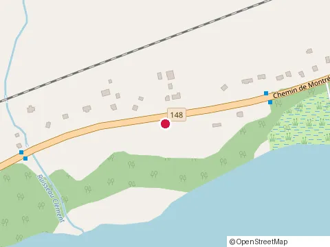 Location of Americana Log And Timber Homes / Maisons de Billots et Pièces Sur Pièces Americana at 426 Chemin de Montréal E, Gatineau