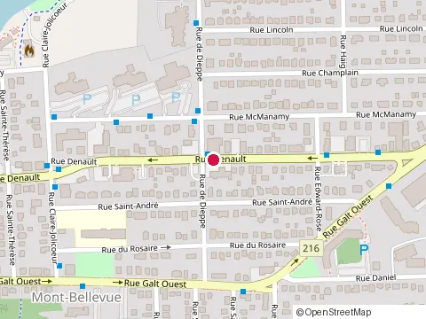 Location of Ami Daniel Antirouille at 1466 Rue Denault, Sherbrooke