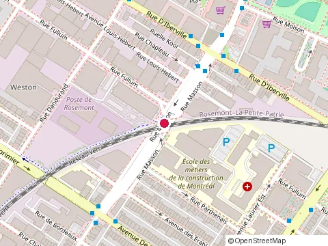 Location of Amik Ébénisterie at 2177 Rue Masson Local 215, Montréal