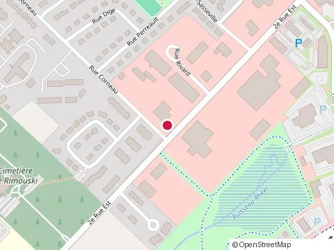 Location of Amiot Marius Inc at 350 2E Rue E, Rimouski