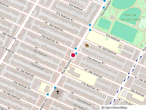 Location of Amir Assurances at Rue Beaubien E Bur. 111, Montréal
