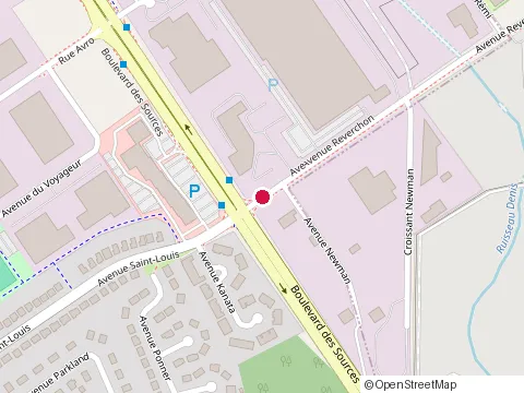 Location of Amir des Sources (Pointe-Claire) at 1858 Sources Blvd, Pointe-Claire