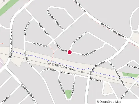 Location of Amis du Bois Enr at 280 Rue Chapais, Trois-Rivières