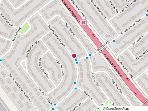 Location of Ams Acoustique Inc at 1550 Rue Fernand-Seguin, Laval