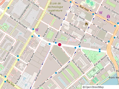Location of Amulette Par Annie Legault at 290 Rue de la Montagne, Montréal