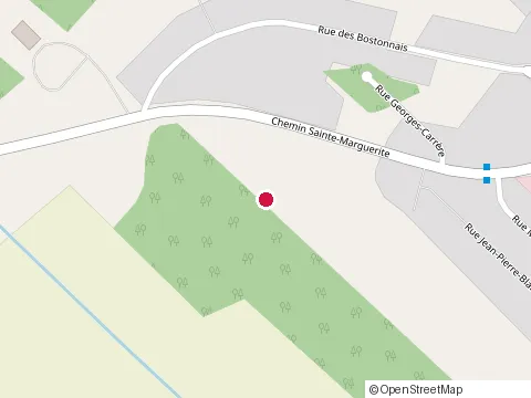 Location of Andr Dontigny Mini-Excavation at 20 Rue de la Clairiere, Trois-Rivières