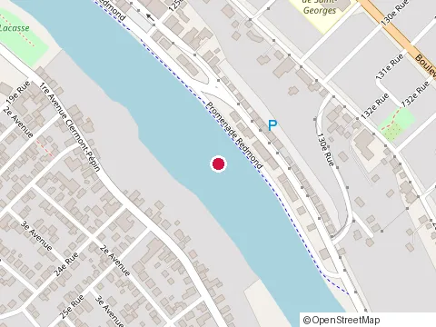 Location of Andre Baillargeon Construction at 1660 25E St, Saint-Georges