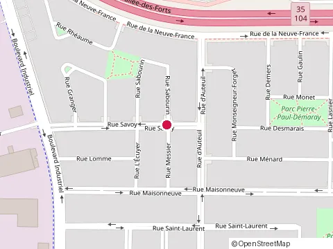 Location of André Bédard Service at 251 Bd Saint-Luc, Saint-Jean-sur-Richelieu