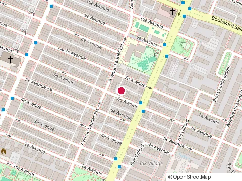 Location of Andre Corbeil at 4949 6E Ave, Montréal