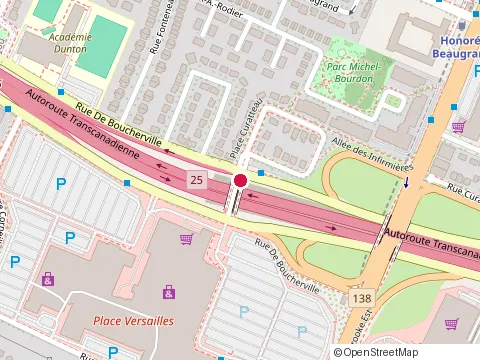 Location of André Excavation at 4709 Rue de Boucherville, Montréal