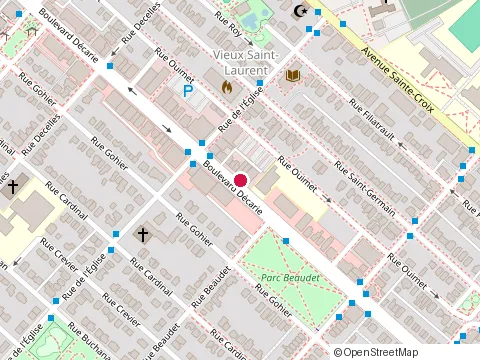 Location of Andre Gabbay & Assoc Inc at 790 Marcel-Laurin Boul, Saint-Laurent