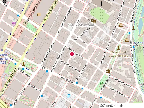 Location of Andre Nault at 355 Rue des Récollets, Montréal
