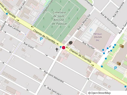 Location of Andre Normandin at 785 chemin de Chambly, Longueuil