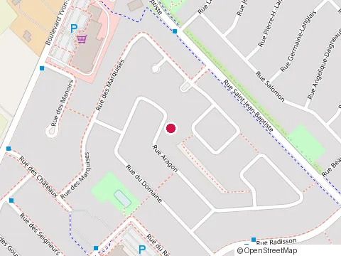 Location of Andre Poirier Maitre at Rue, Beloeil