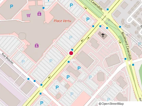 Location of Andree Lafleur at 3333 boulevard Cote-Vertu, Saint-Laurent