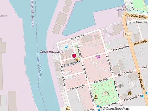 Location of Andrée-Anne Barcelou at 26 place Charles de Montmagny, Sorel-Tracy