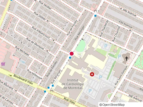 Location of Anesthesiste Associes de l'Lrc at 5000 Rue Bélanger, Montréal