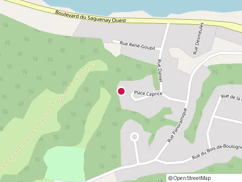 Location of Anglais Accessible Pour Tous Avec Isabelle Briss On at 1570 Place Caprice, Chicoutimi