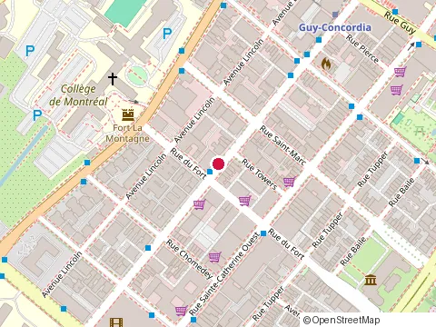 Location of Anglehart et Al. at 1939 Boulevard de Maisonneuve O, Montréal
