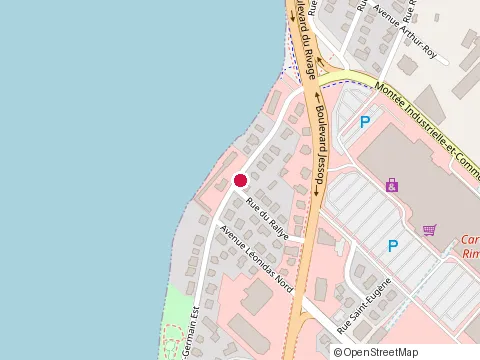 Location of Anima-Tion Multimedia at 411 Rue Saint-Germain E, Rimouski
