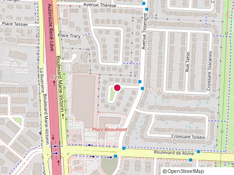 Location of Anita Empanadas at 1200 boulevard de Rome, Brossard