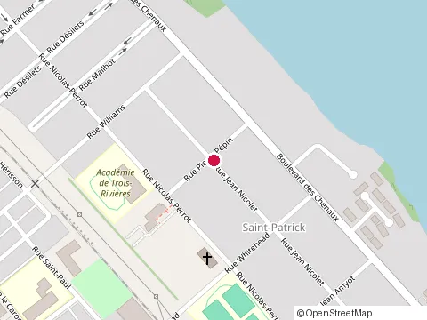Location of Anna et la Mer at 1754 Rue Jean Nicolet, Trois-Rivières